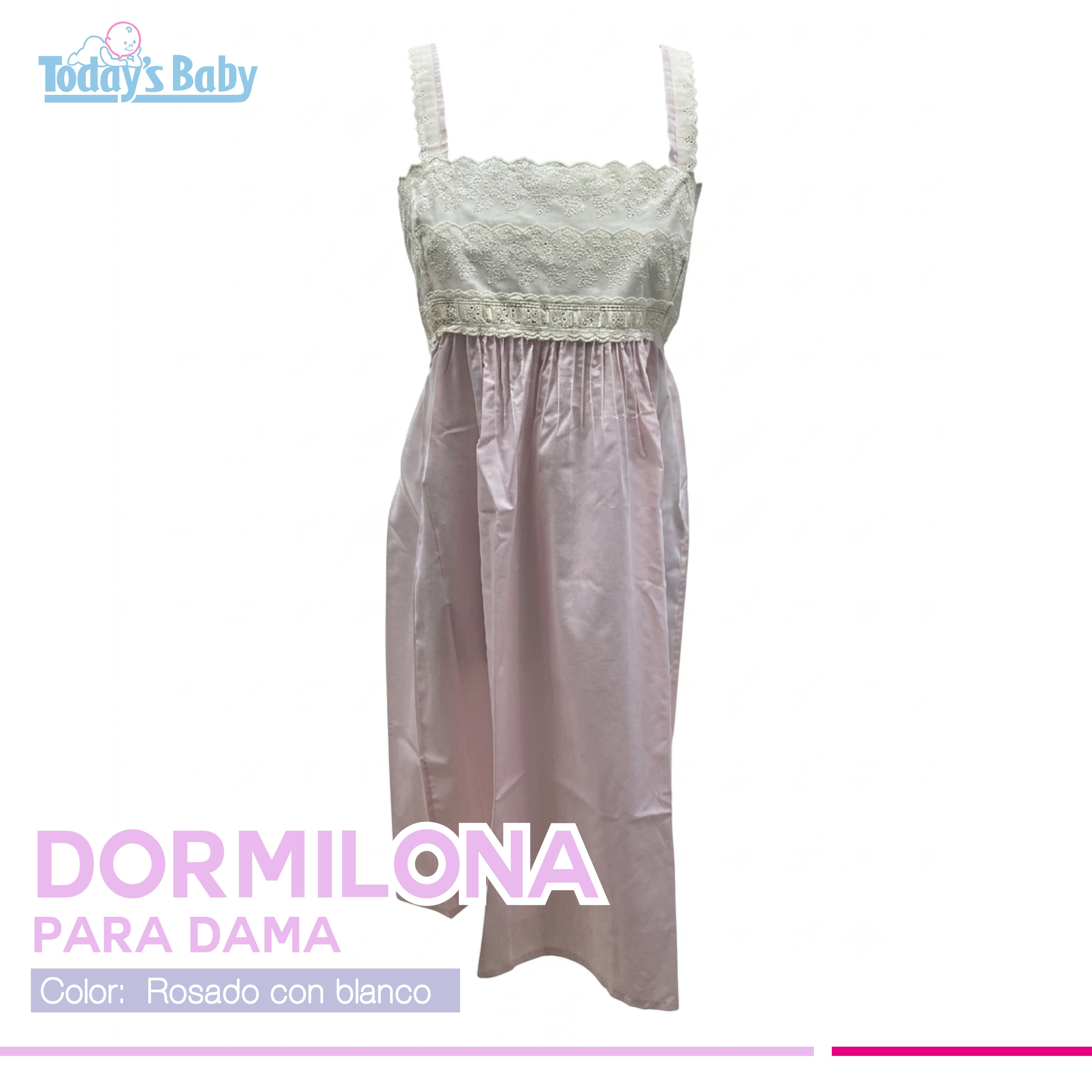 Dormilona transpirable de Algodón para Dama