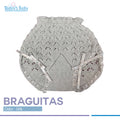Braguitas para bebés 3m gris
