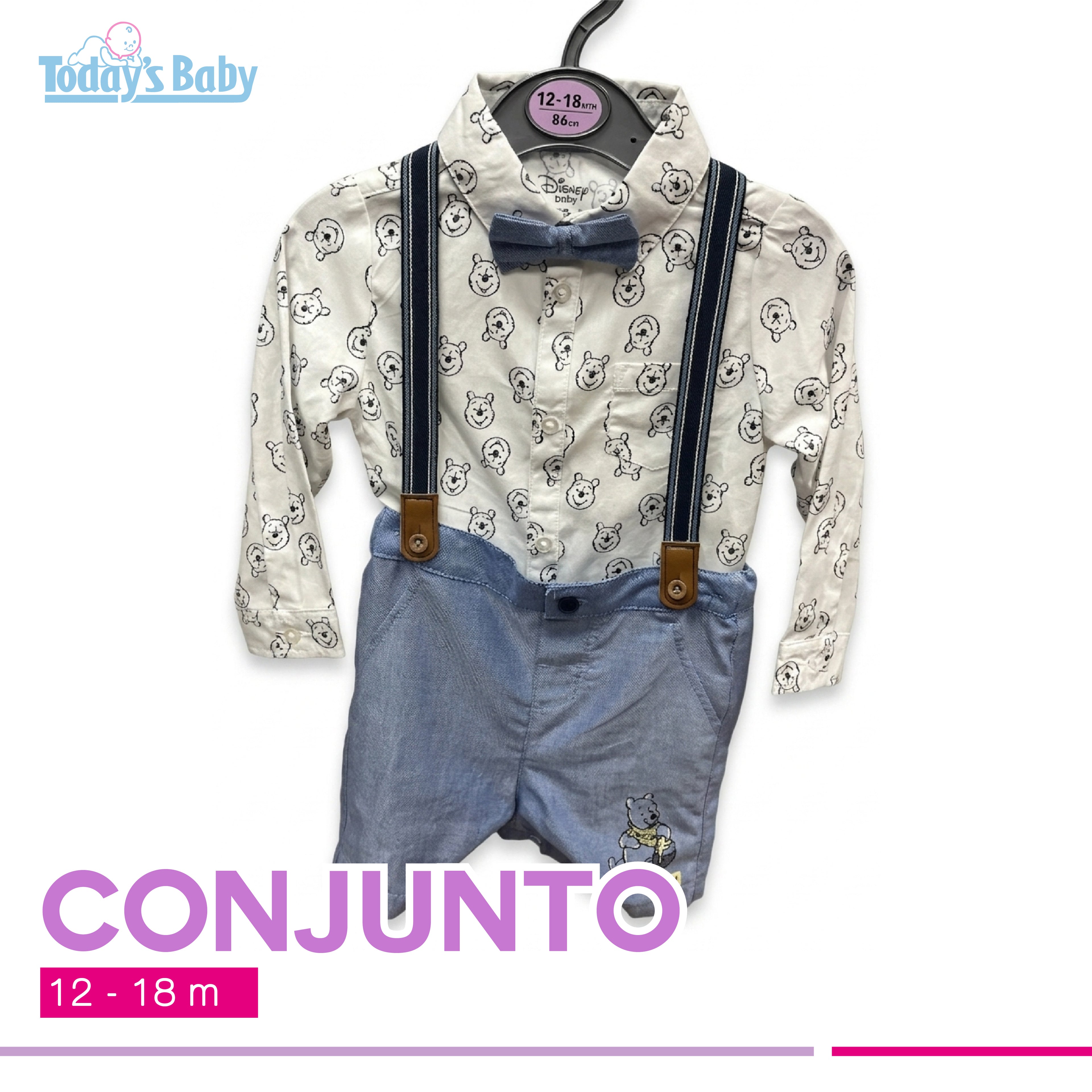 Conjunto Disney Winnie Pooh 12-18m