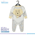 Set de 4 pzas Disney Winnie Pooh 3-6m
