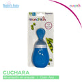cuchara dispensadora de silicon munchkin copia 1 para bebé
