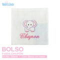 Bolso para chupon Elefante Rosa