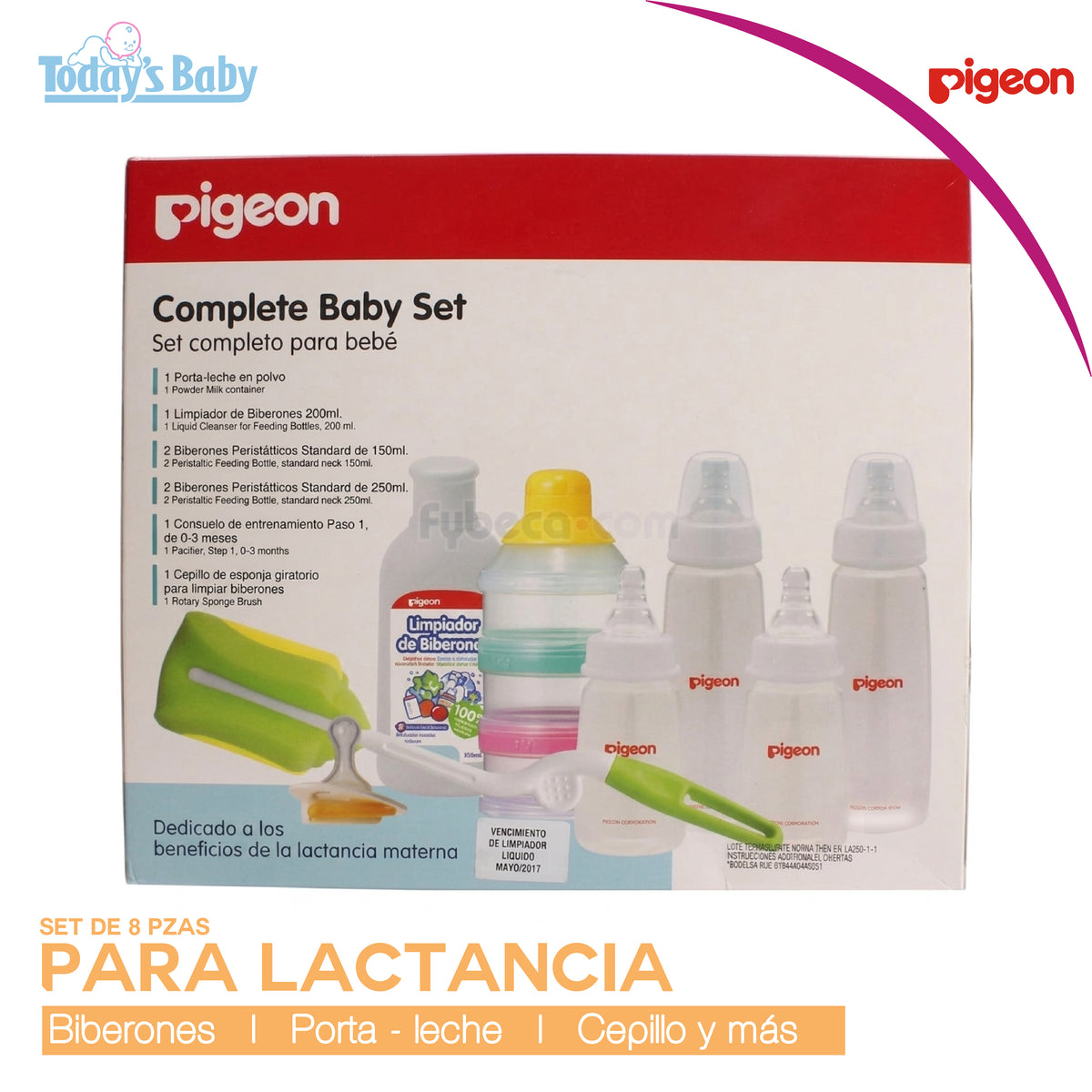 Set completo para bebe Pigeon