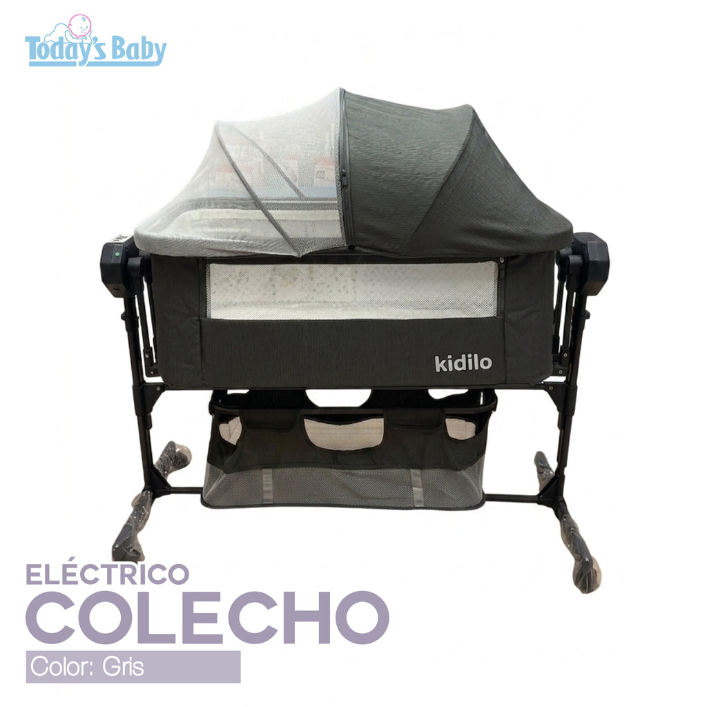 Colecho eléctrico con control Remoto Gris