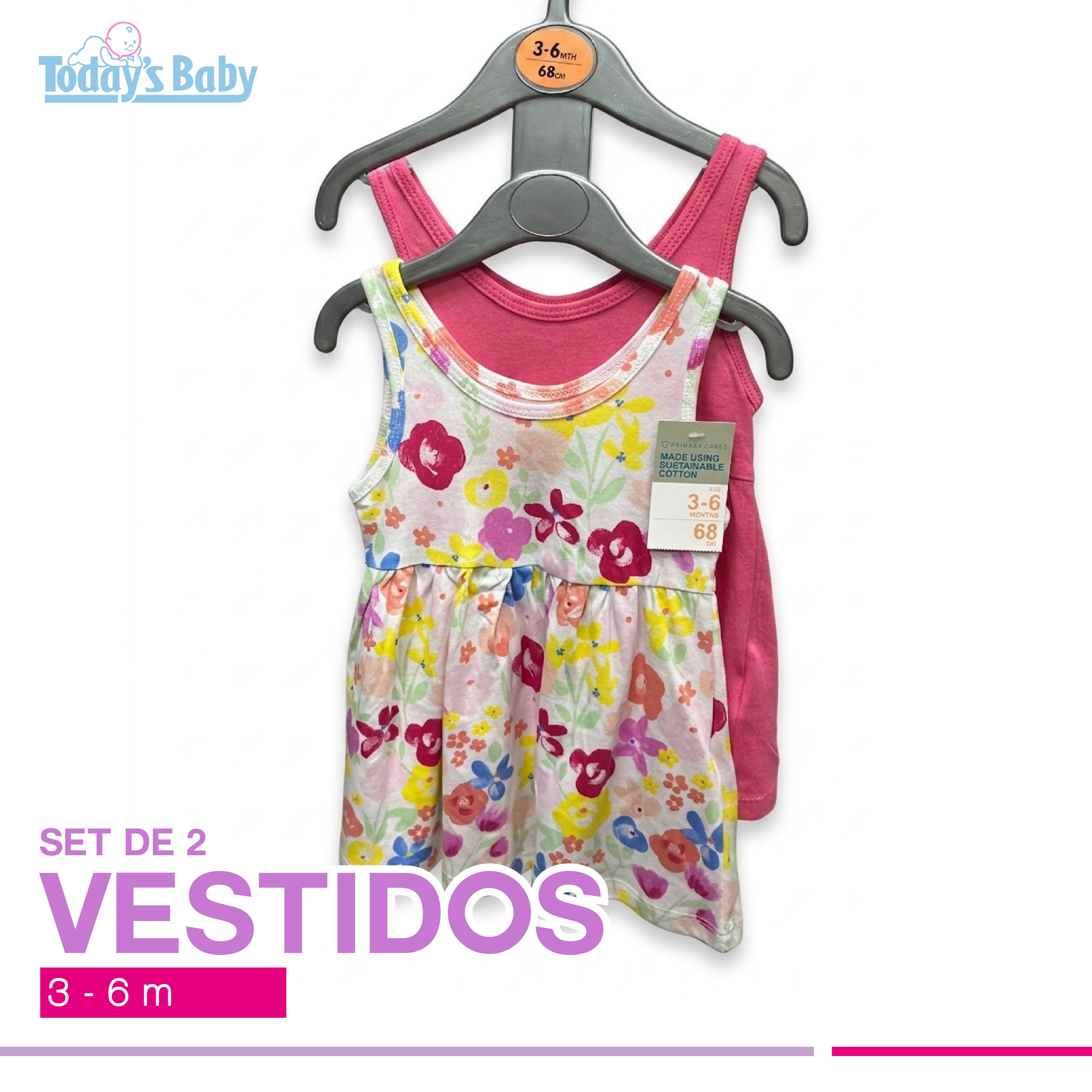 Set de 2 Vestidos Floral