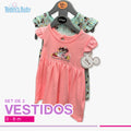 Set de 2 Vestidos Minnie Mouse Disney