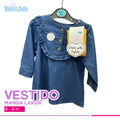 Vestido Denim manga larga