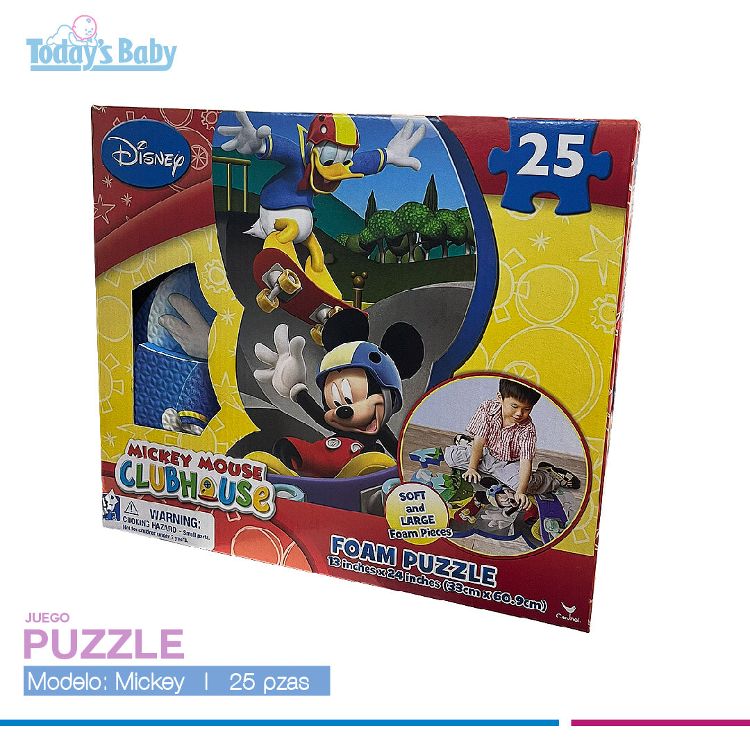 Rompecabezas de foami Mickey Mouse