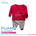 Pijama de Algodón Flores 0-3m
