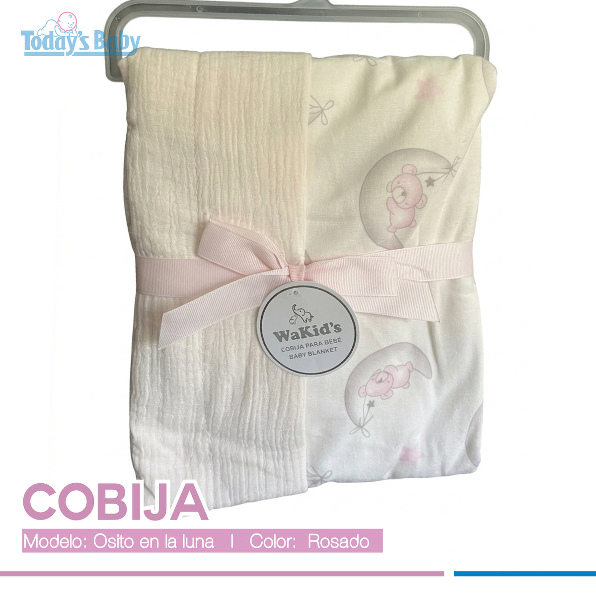 Cobija para bebé extra suave niña
