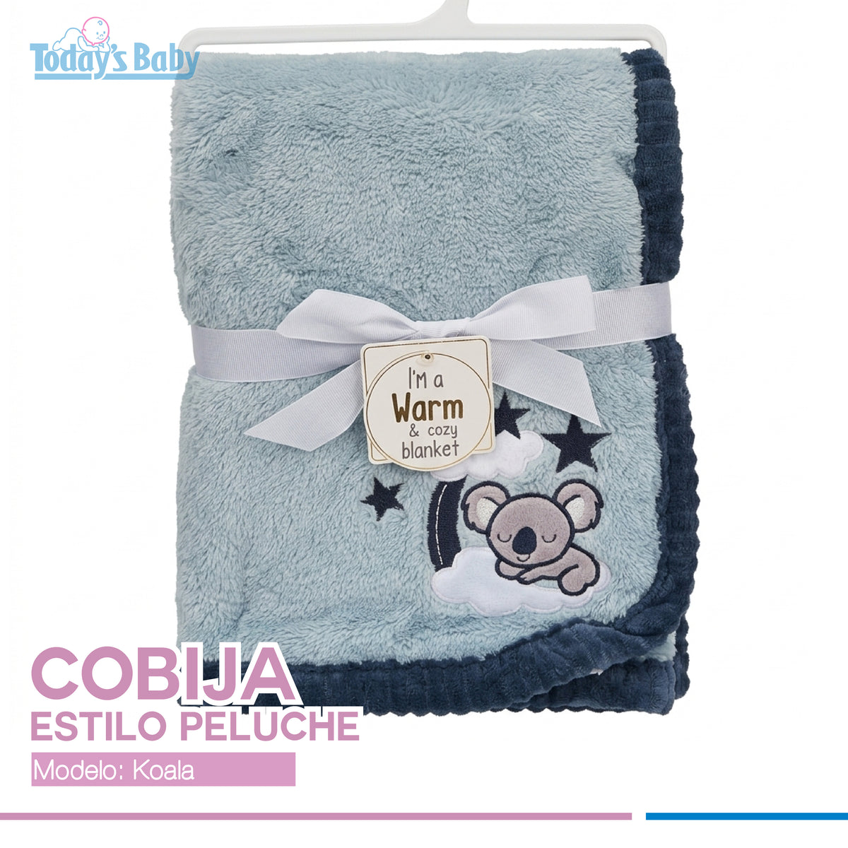 Cobija tela tipo peluche niño