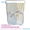 Cobija para bebé extra suave varón