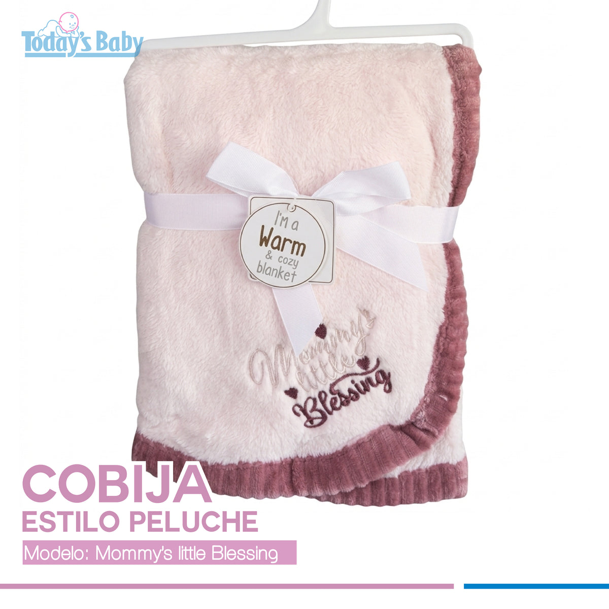 Cobija tela peluche niña