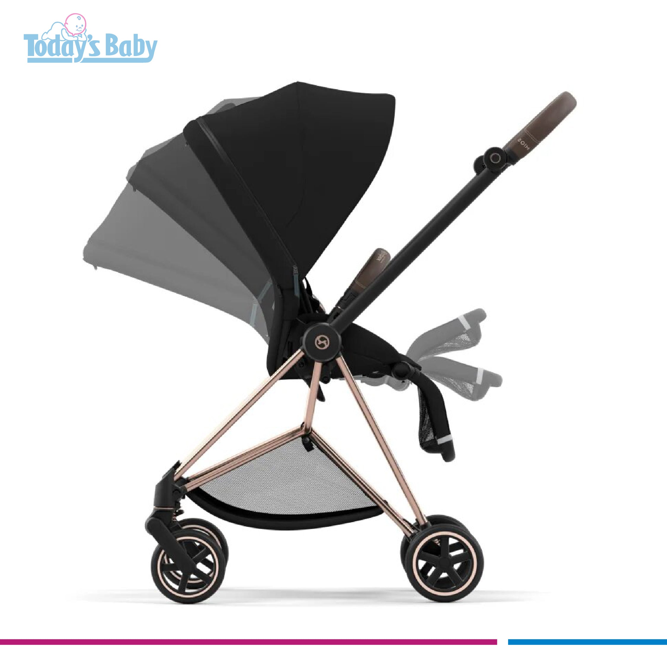 coche cybex mios platinum para bebé