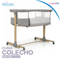 cuna colecho cute babies gris para bebé
