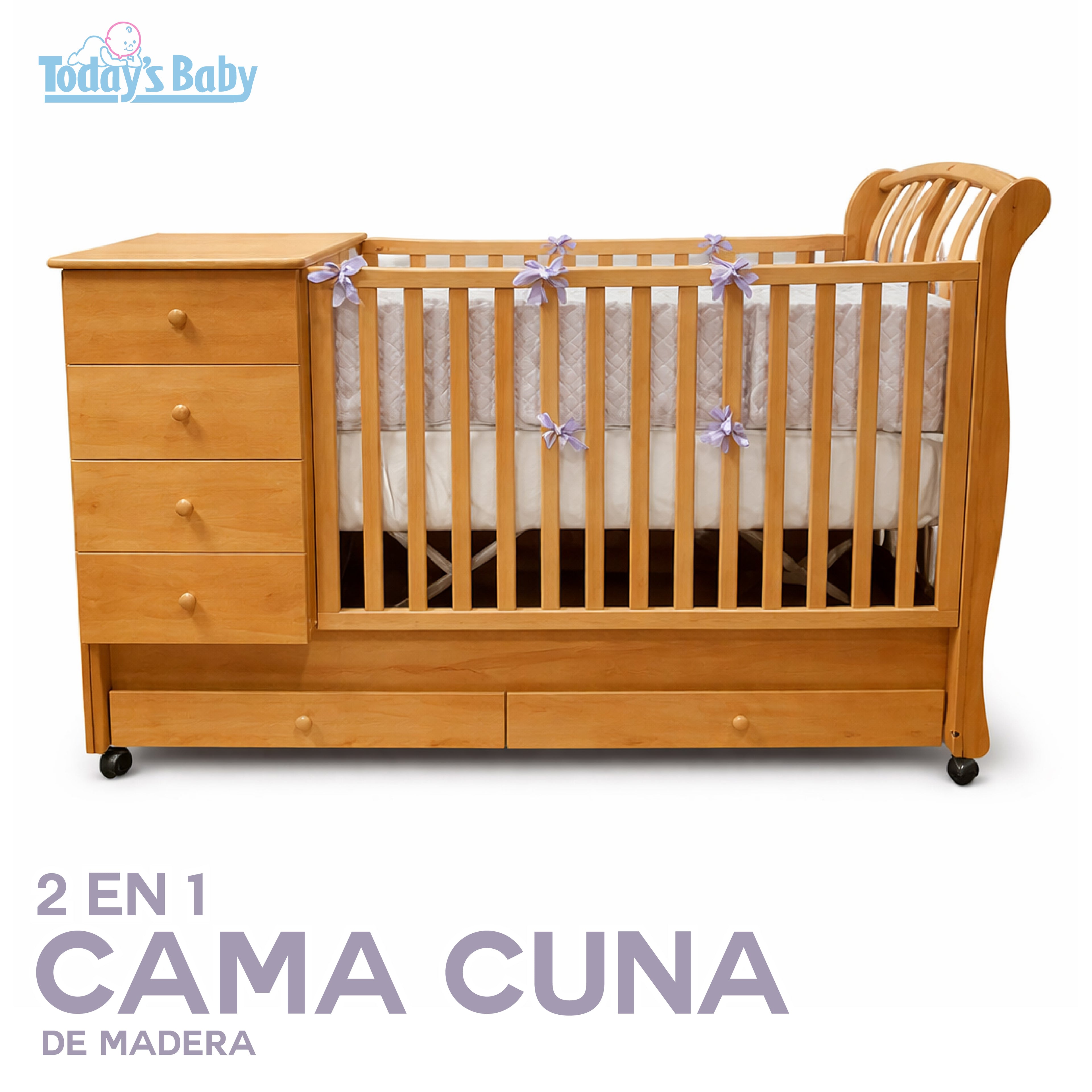 cama cuna valentina para bebé