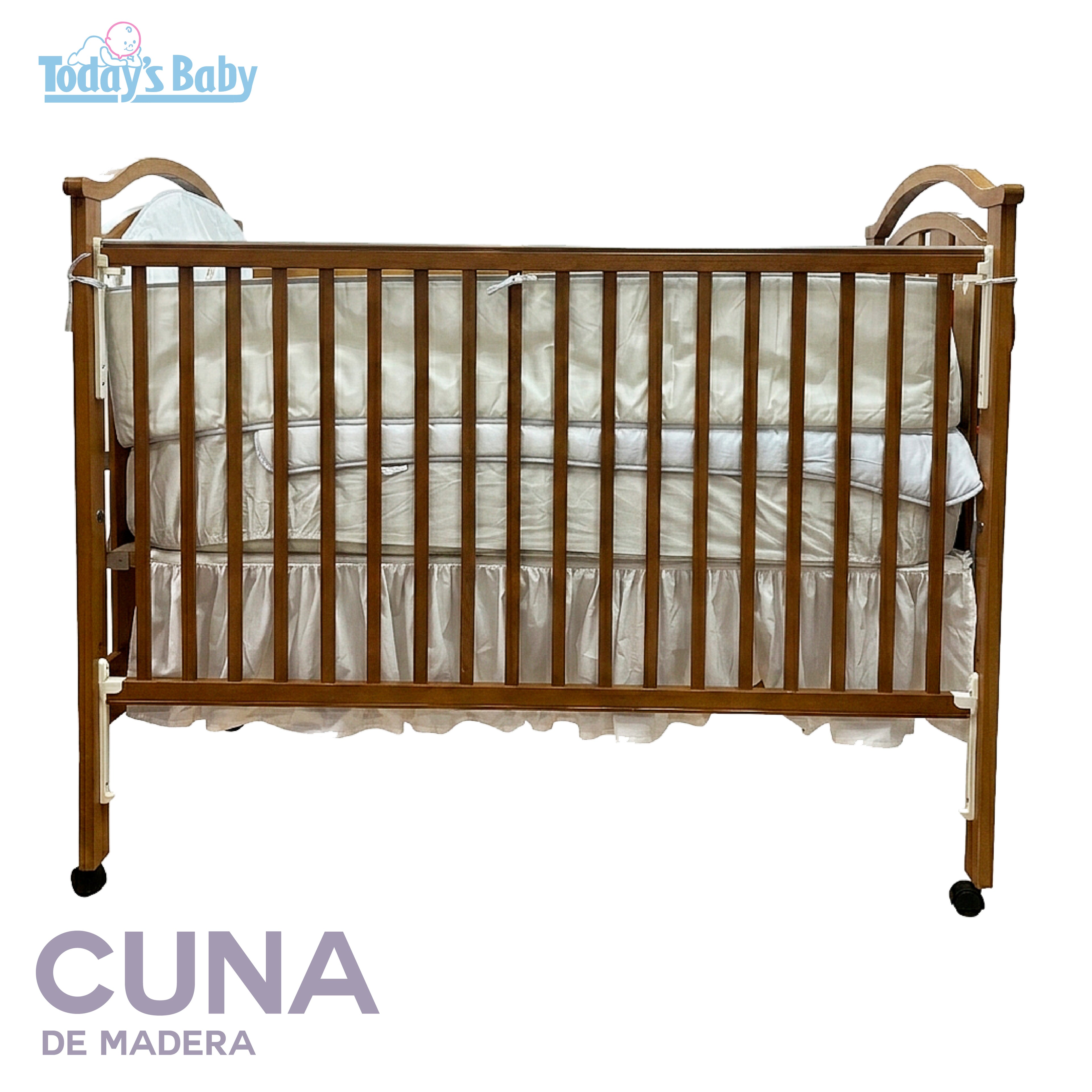 cuna de madera  salzburg para bebé