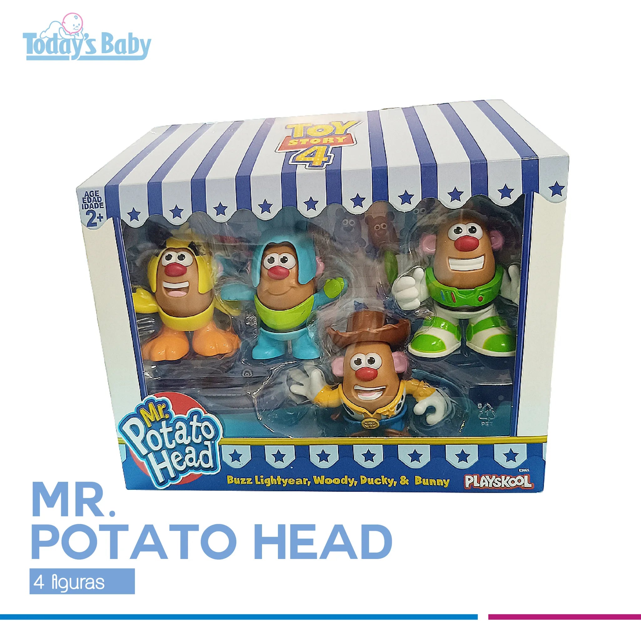 Sr. Cara de Papa Set 4 figuras