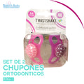 Chupón de 6m+ (2 und) Twistshake