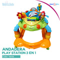 andadera play station varón 3 en 1 para bebé