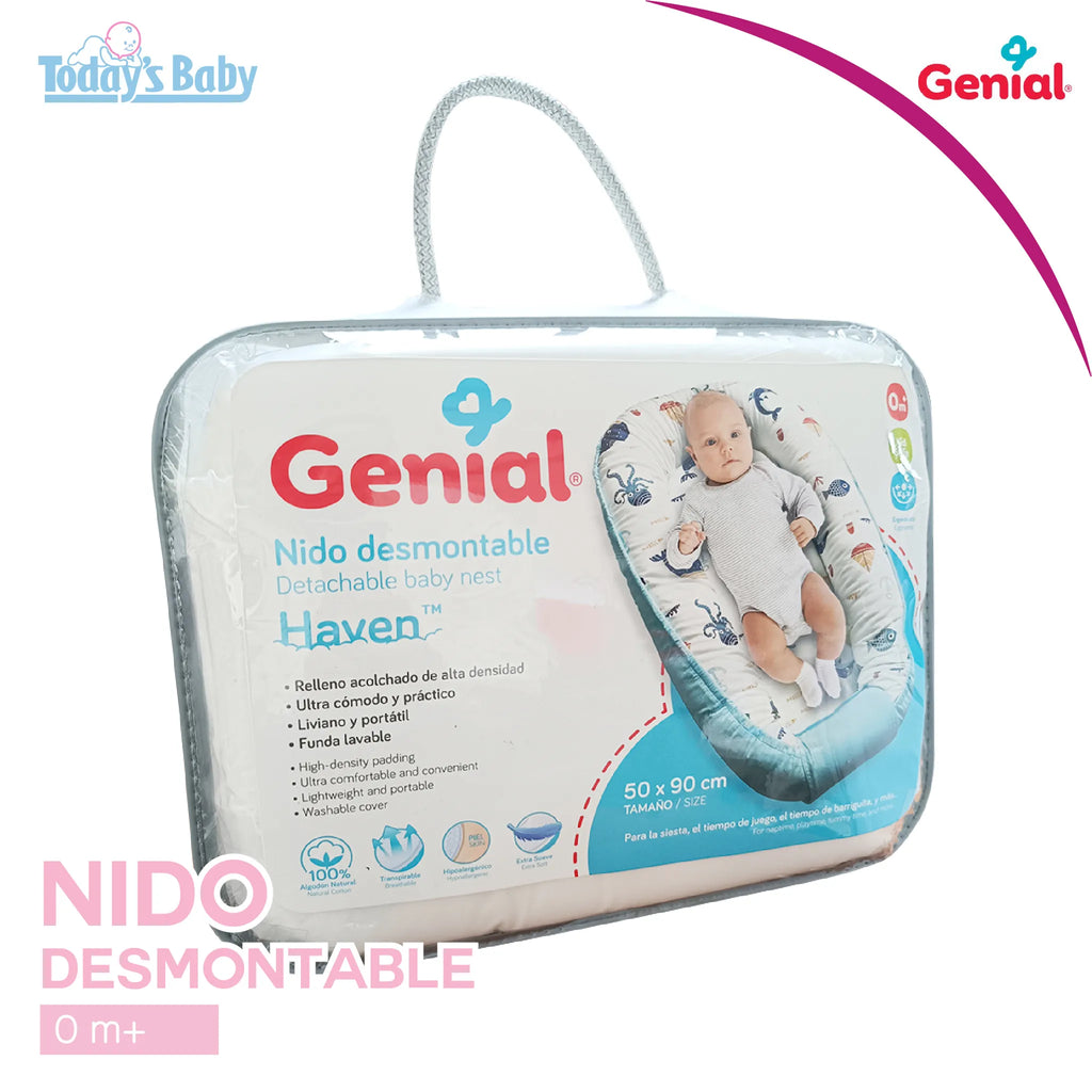 nido desmontable genial para bebé