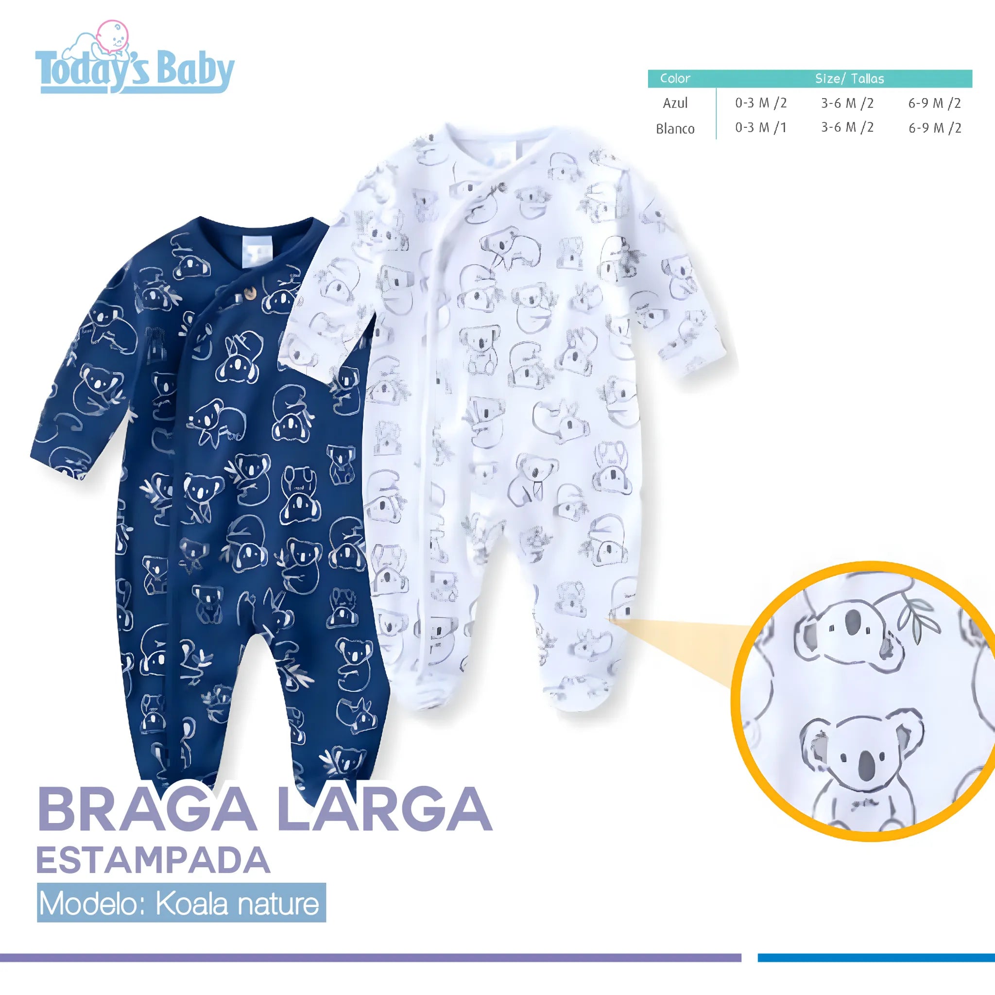 Bragas Estampadas Koala