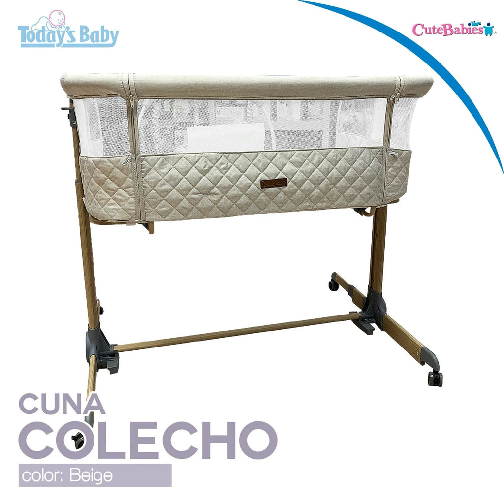 cuna colecho cute babies beige para bebé