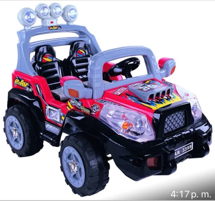 Jeep Rojo Bateria 12 Voltios 7 Amp.