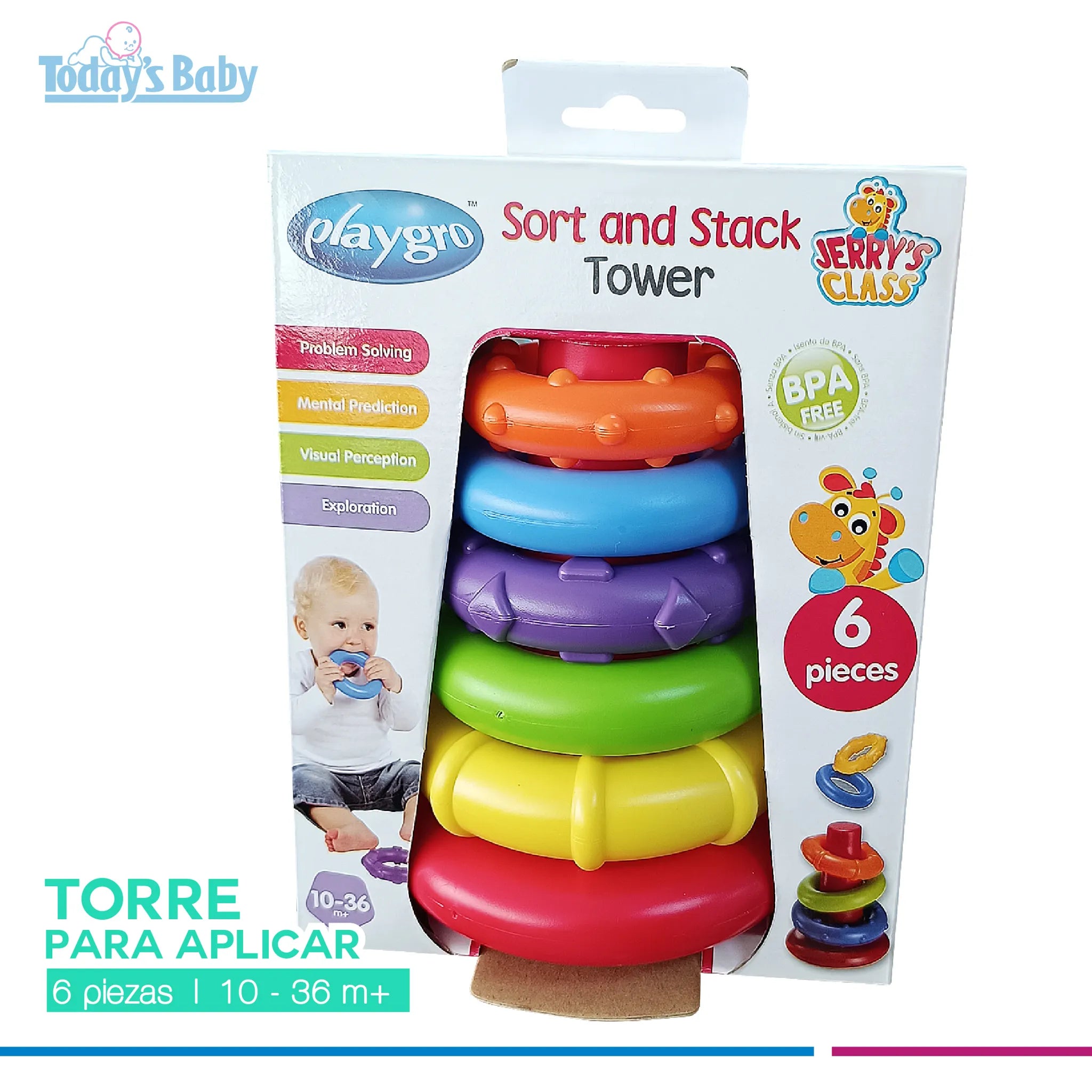 Pirámide Sort and Stack Playgro