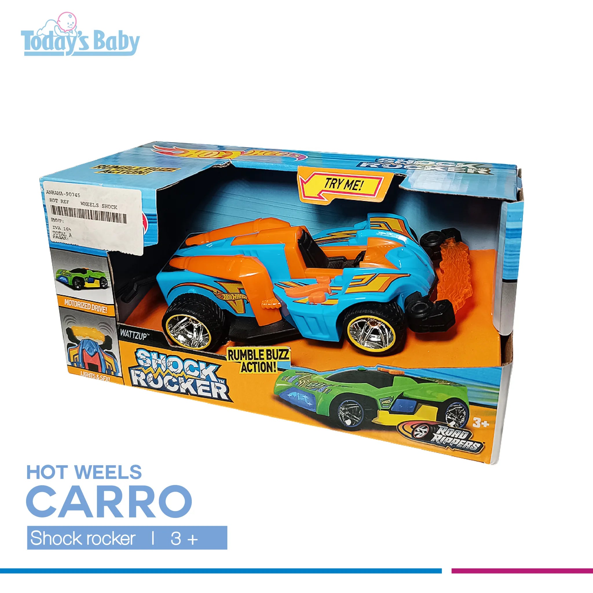 Carro Hot Wheels Shock Rocker