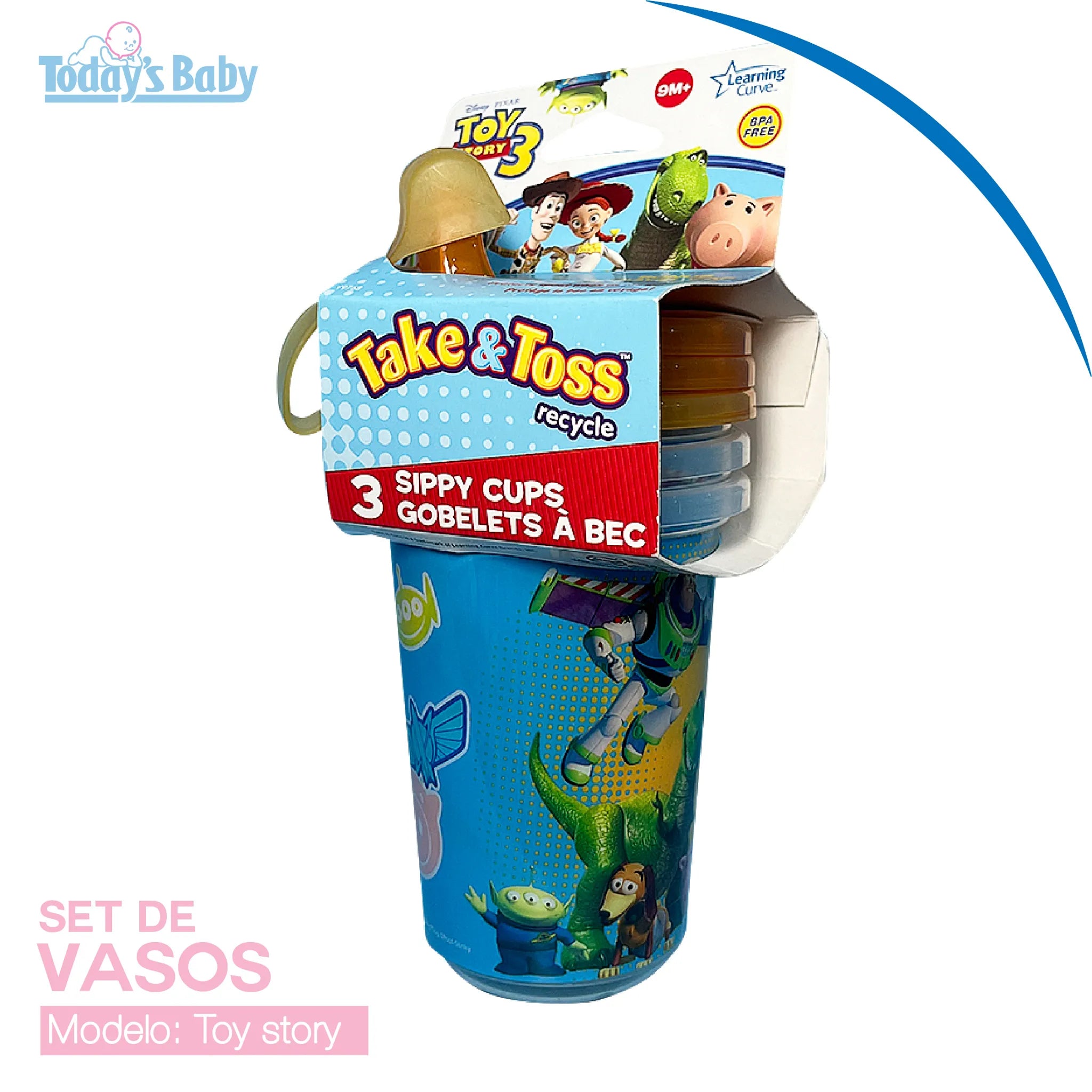 Set de vasos Toy Story