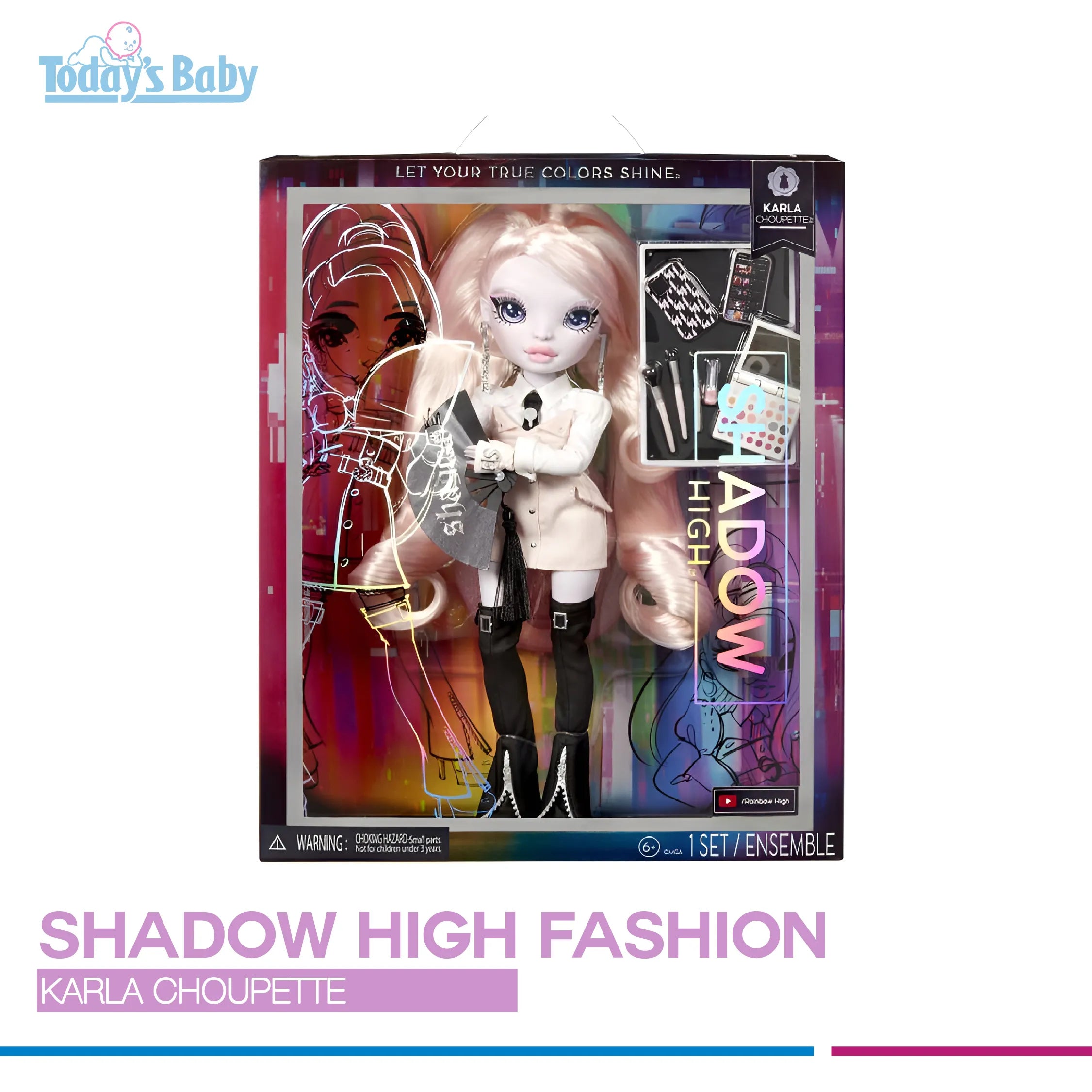 shadow high fashion high doll karla choupette para bebé