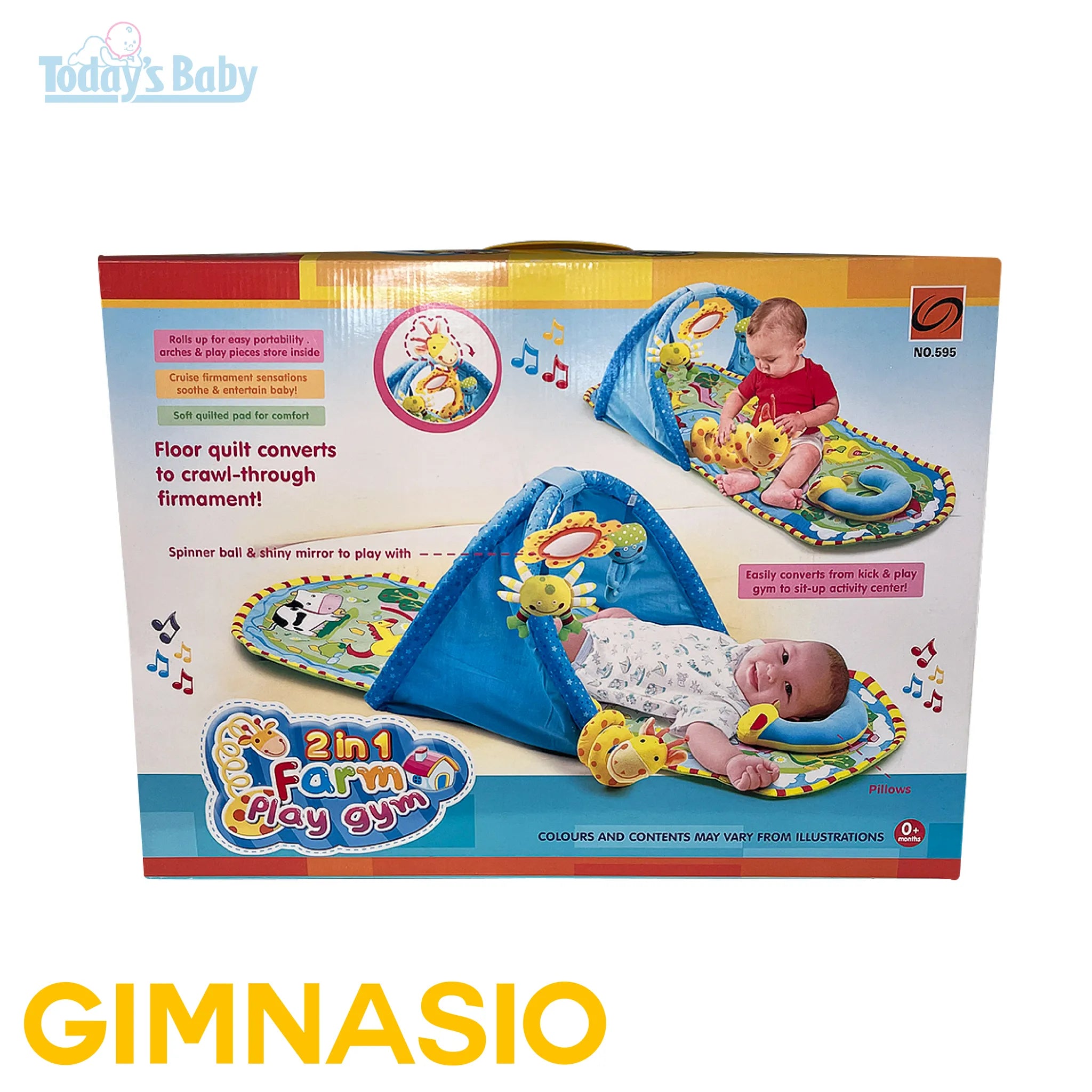 Gimnasio 2 en 1 Play Gym