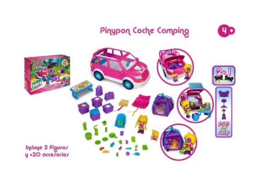 Pinypon carro Camping y tienda de campaña