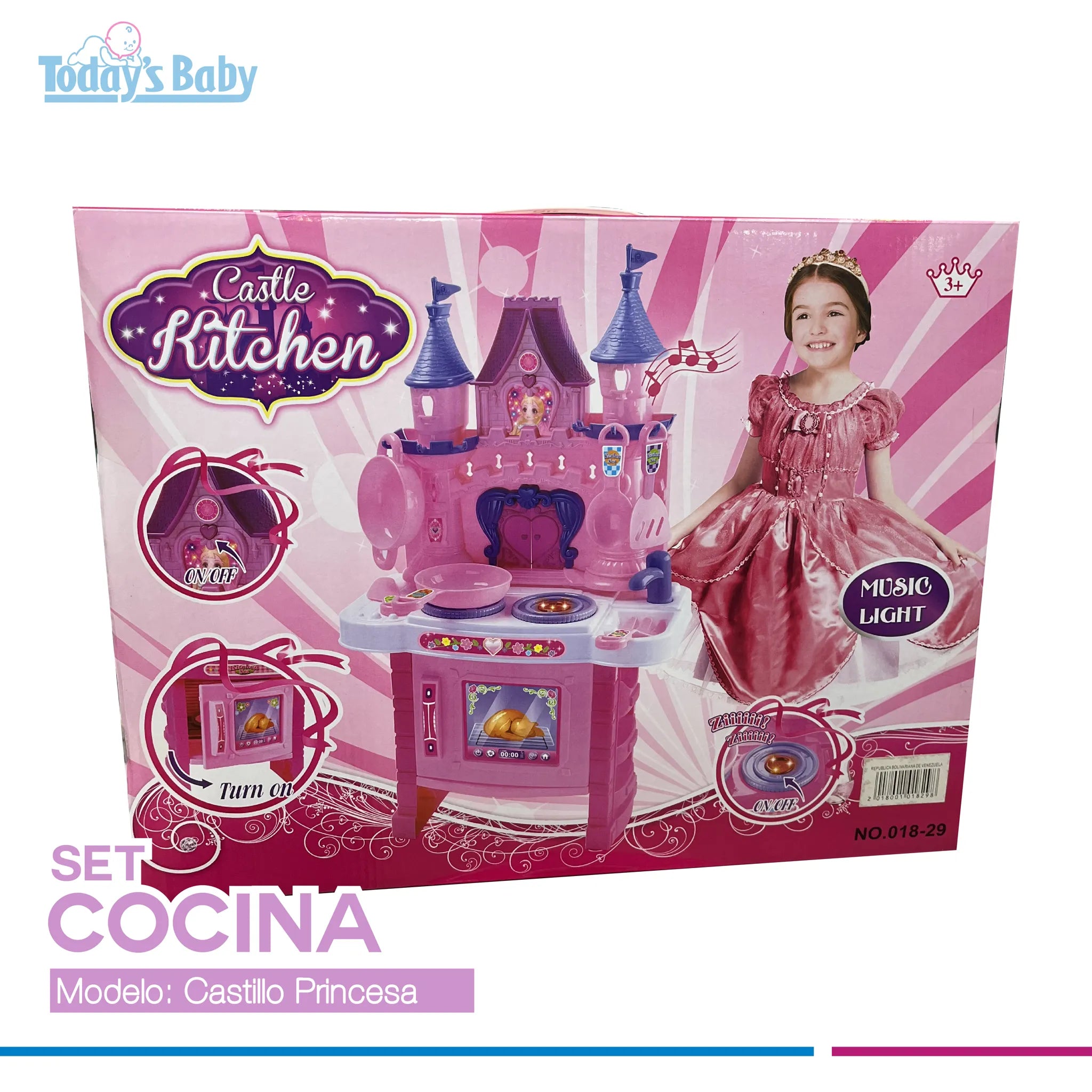 Set de cocina tipo castillo