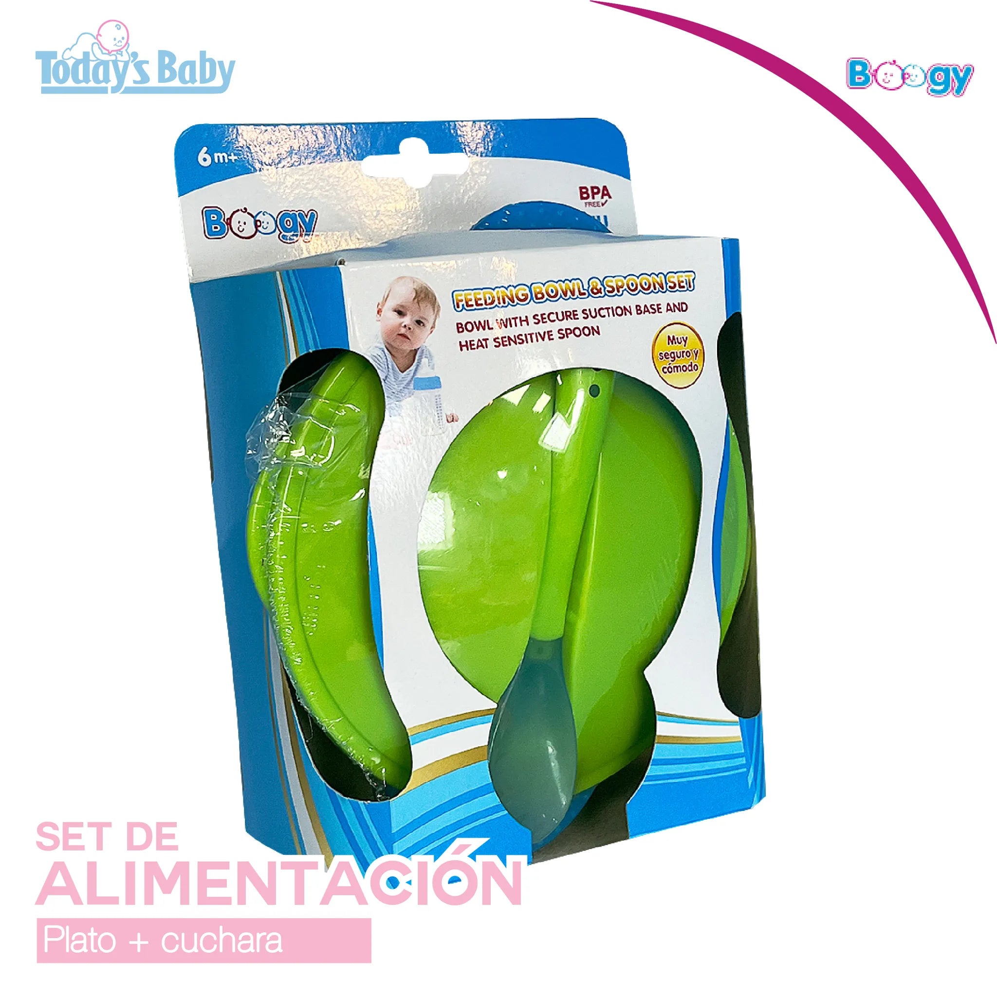 Set de alimentación Boogy 6m+