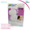 Discos protectores absorbentes desechables (60und) Avent
