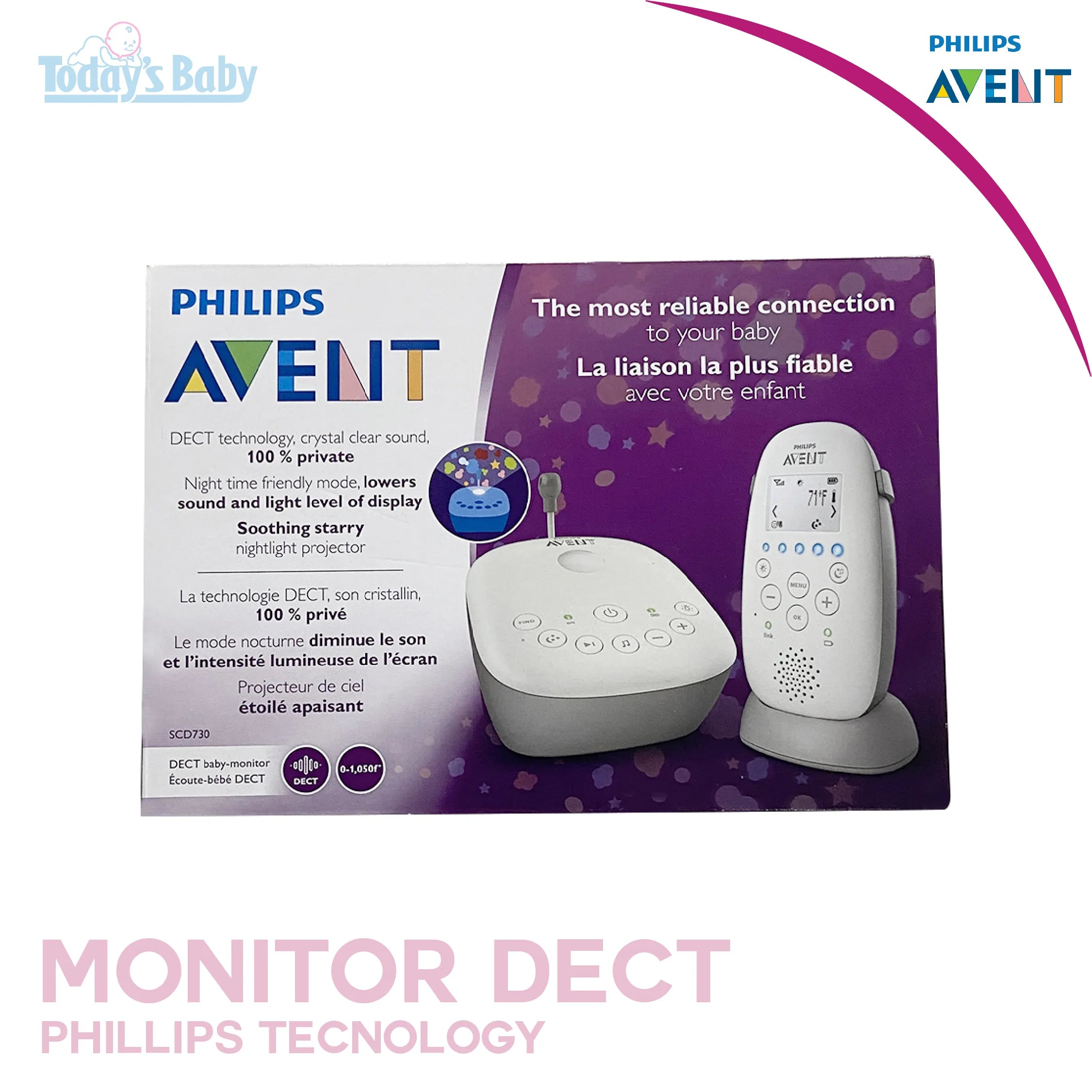 Monitor DECT Phillips Avent Tecnology