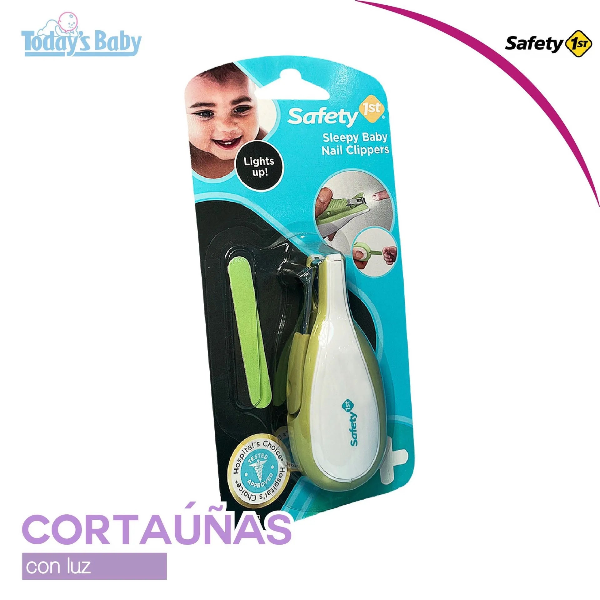 Cortauñas con linterna Safety