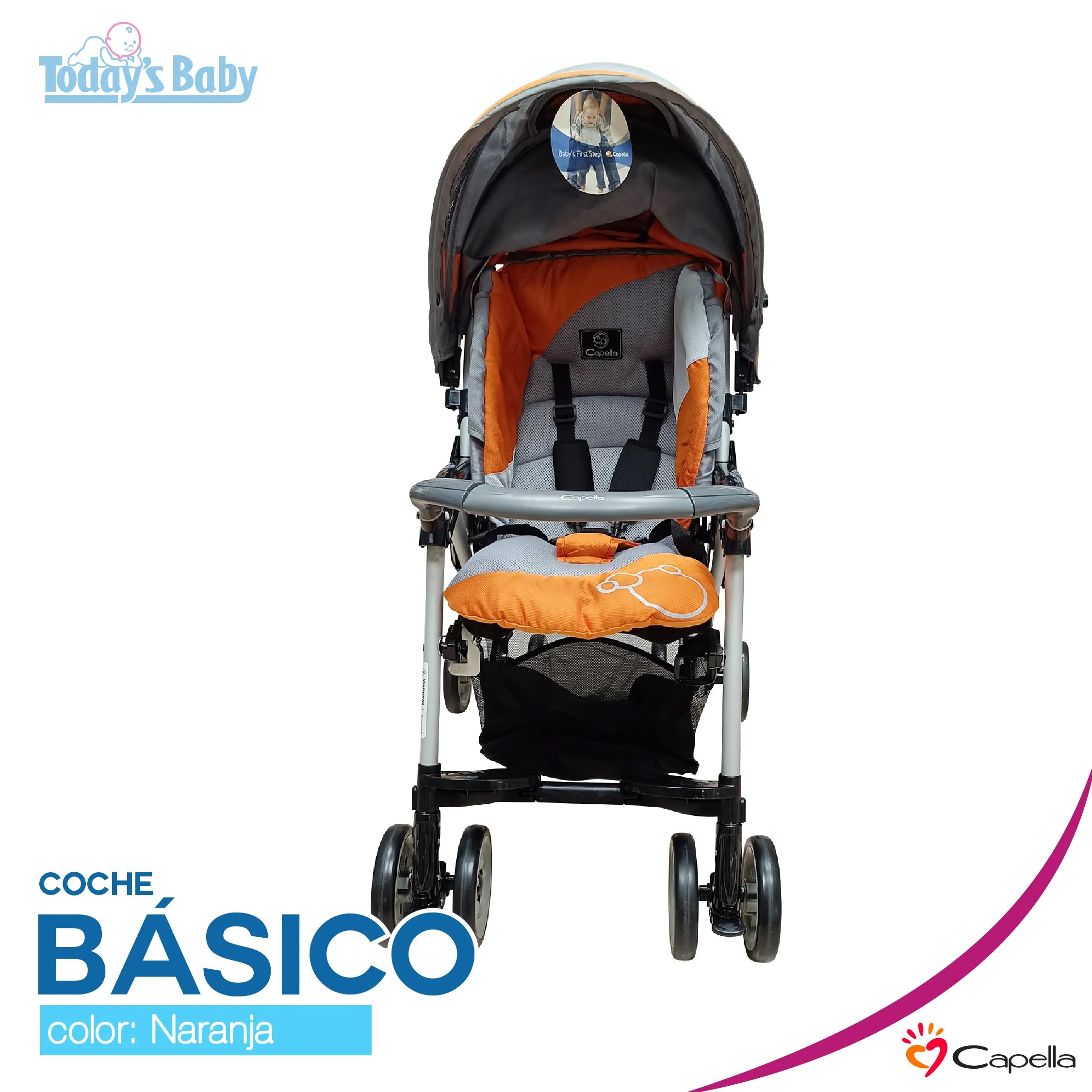 Coche Básico Capella Naranja