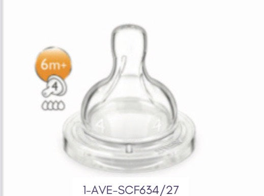 2 Tetinas Classic Flujo Rápido 6M+