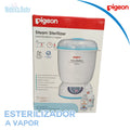esterilizador de vapor eléctrico pigeon para bebé