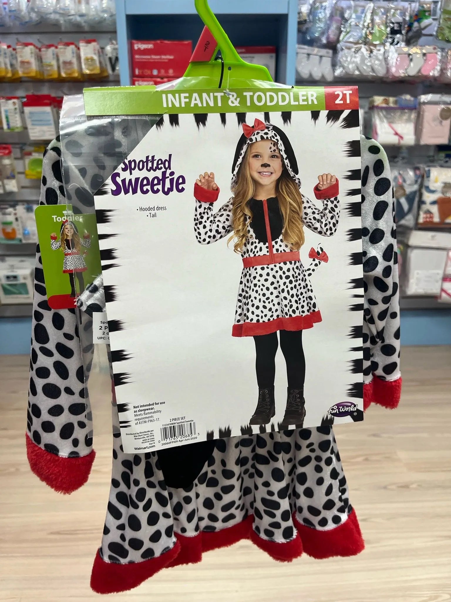 Disfraz de niña Dálmata Spotted Swetie 2T