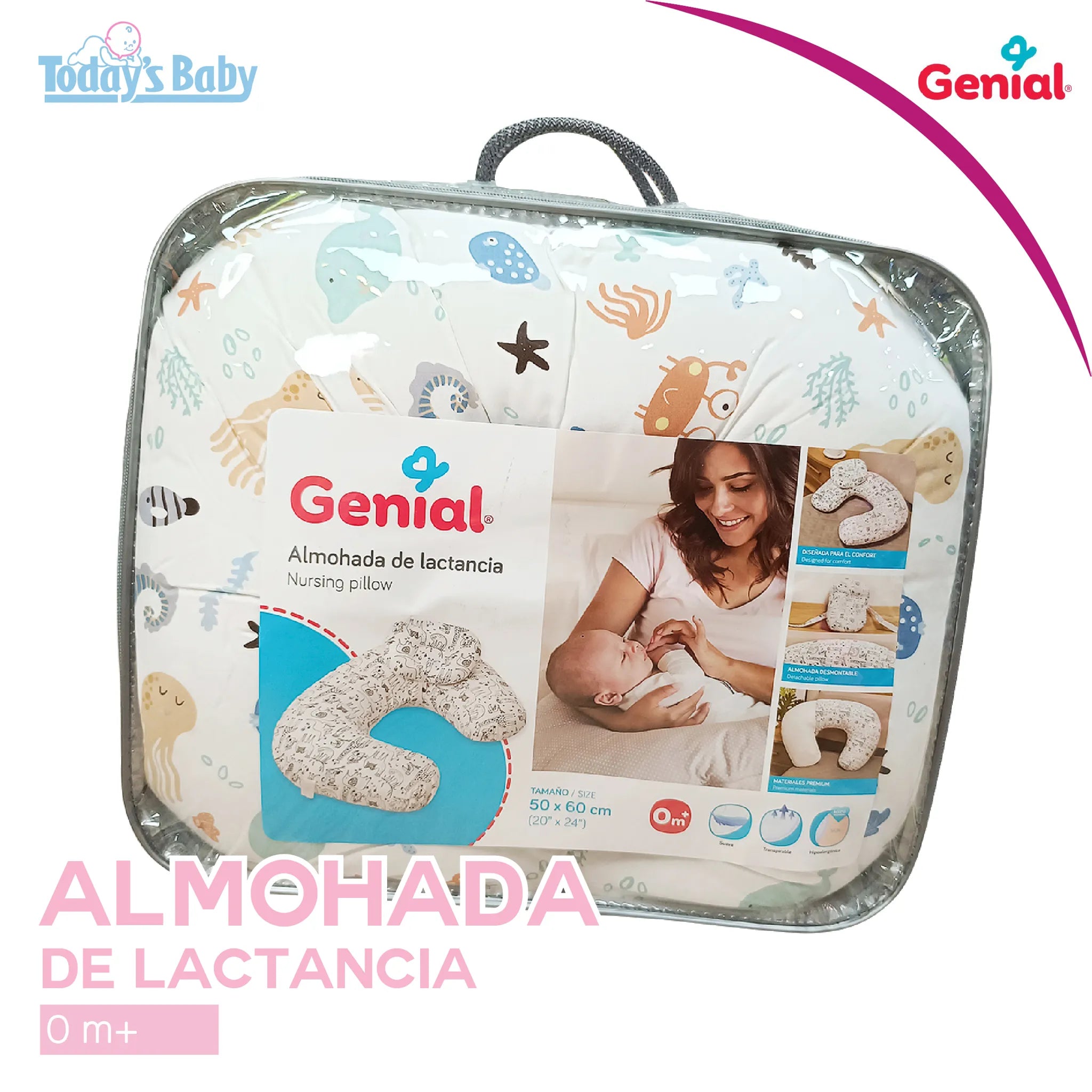 Almohada de Lactancia 0m+ Genial
