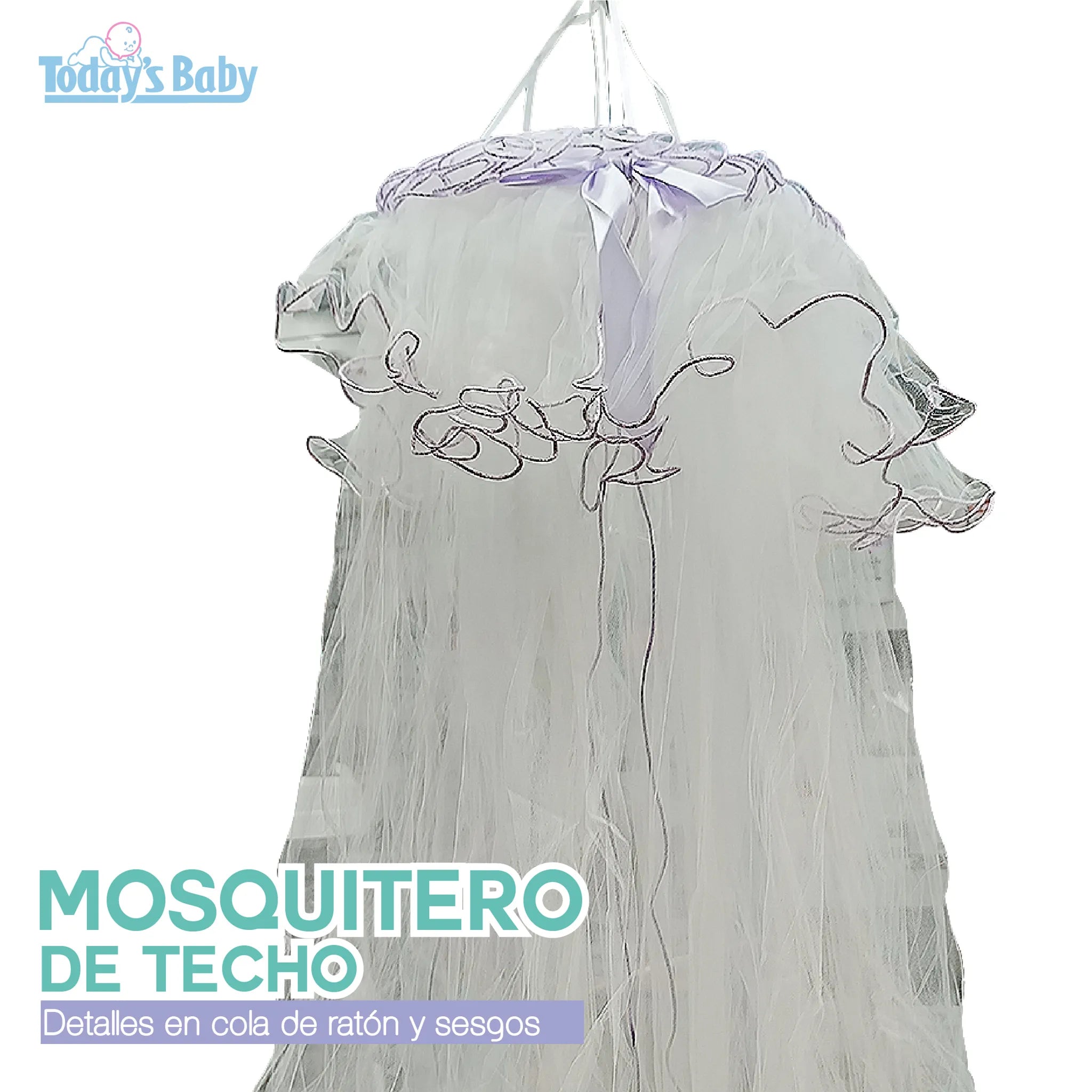 Mosquitero de techo Lila