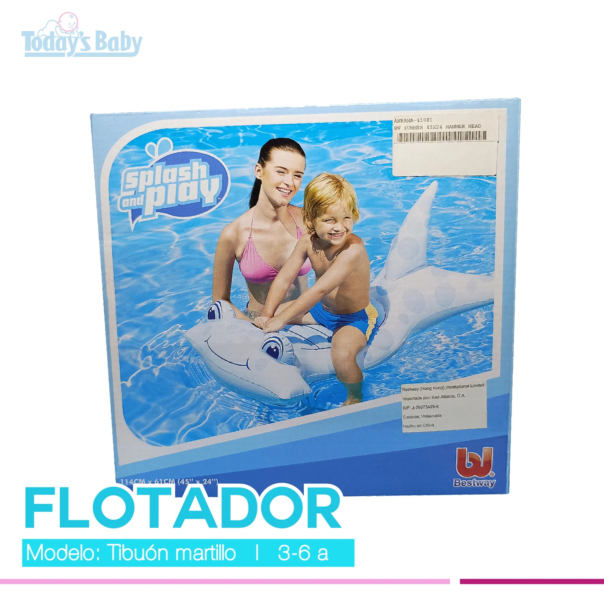 Flotador Tiburon martillo