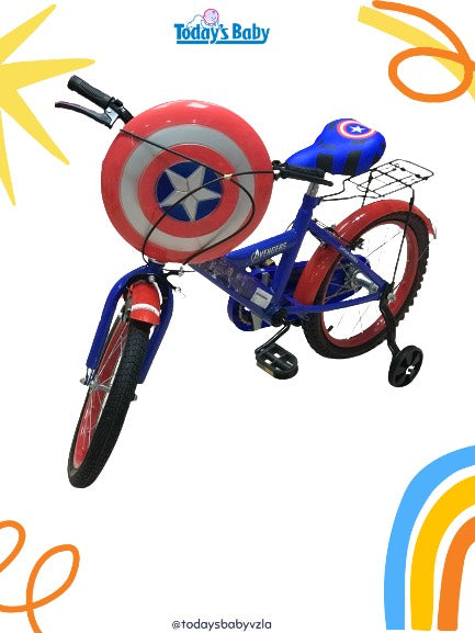 Bicicleta Capitán America Rin 16