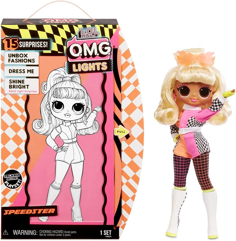 lol omg lights speedster para bebé