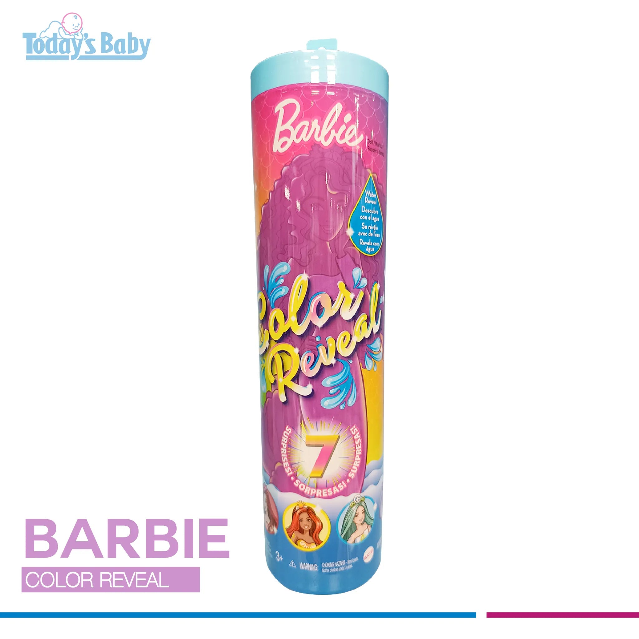Barbie Color Reveal  Sirena