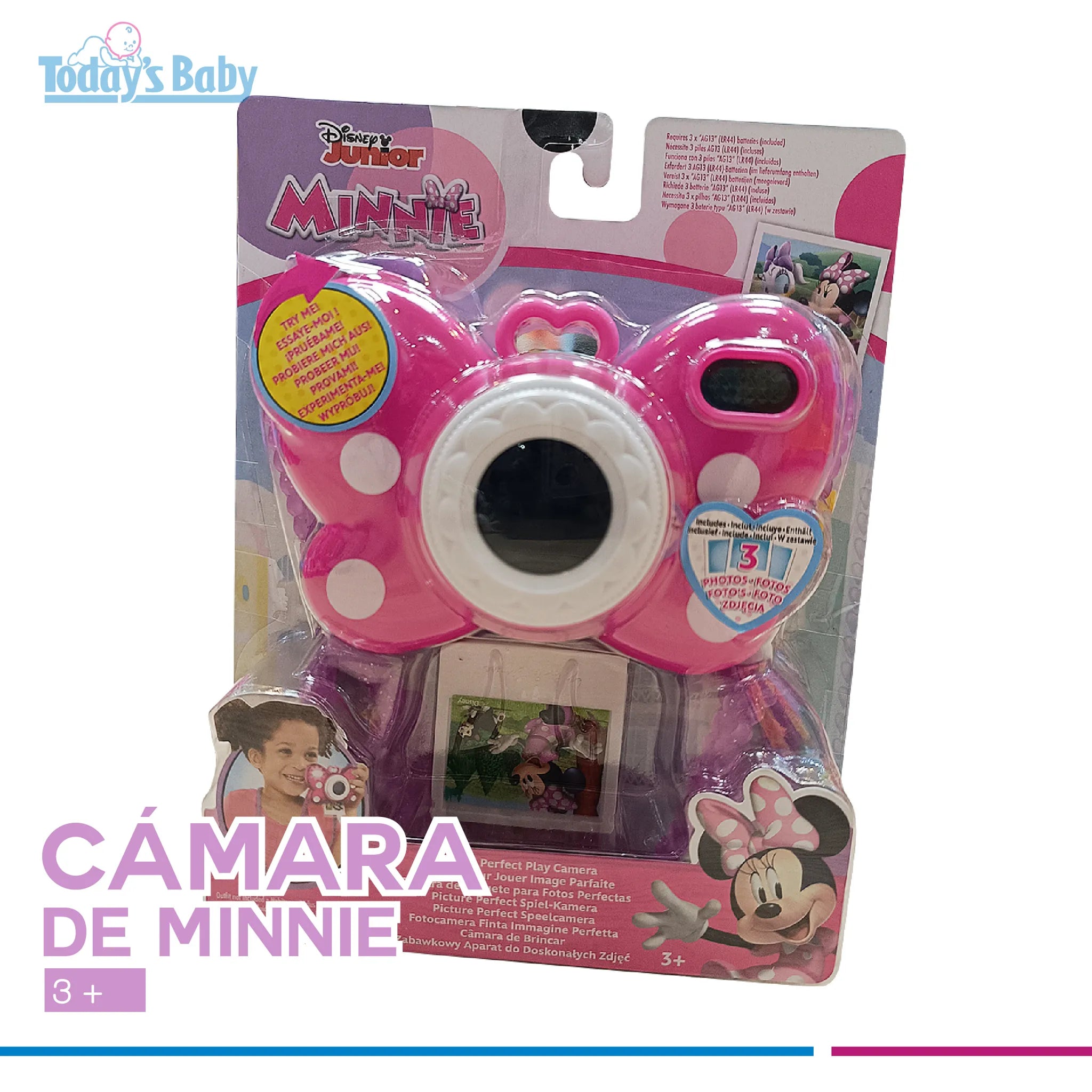 Cámara de Juguete Minnie Mouse